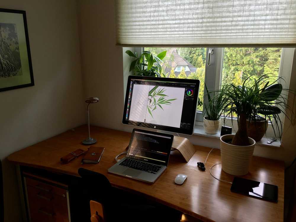 My Minimalist home office