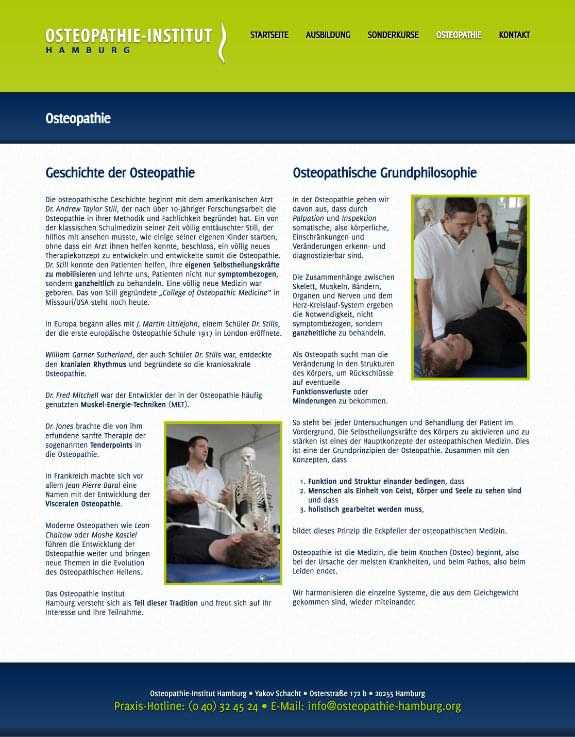 Subpage Osteopathie